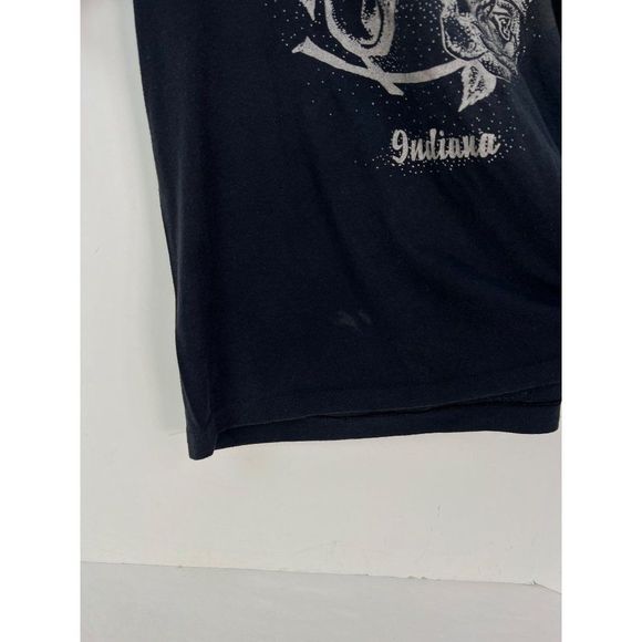 VTG Screen Stars Black Unicorn Single Stitch T Shirt Womens Sz L 80s - Picture 3 of 7